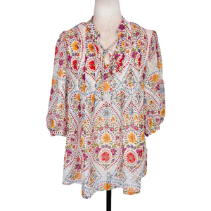 Daniel Rainn multicolour floral blouse